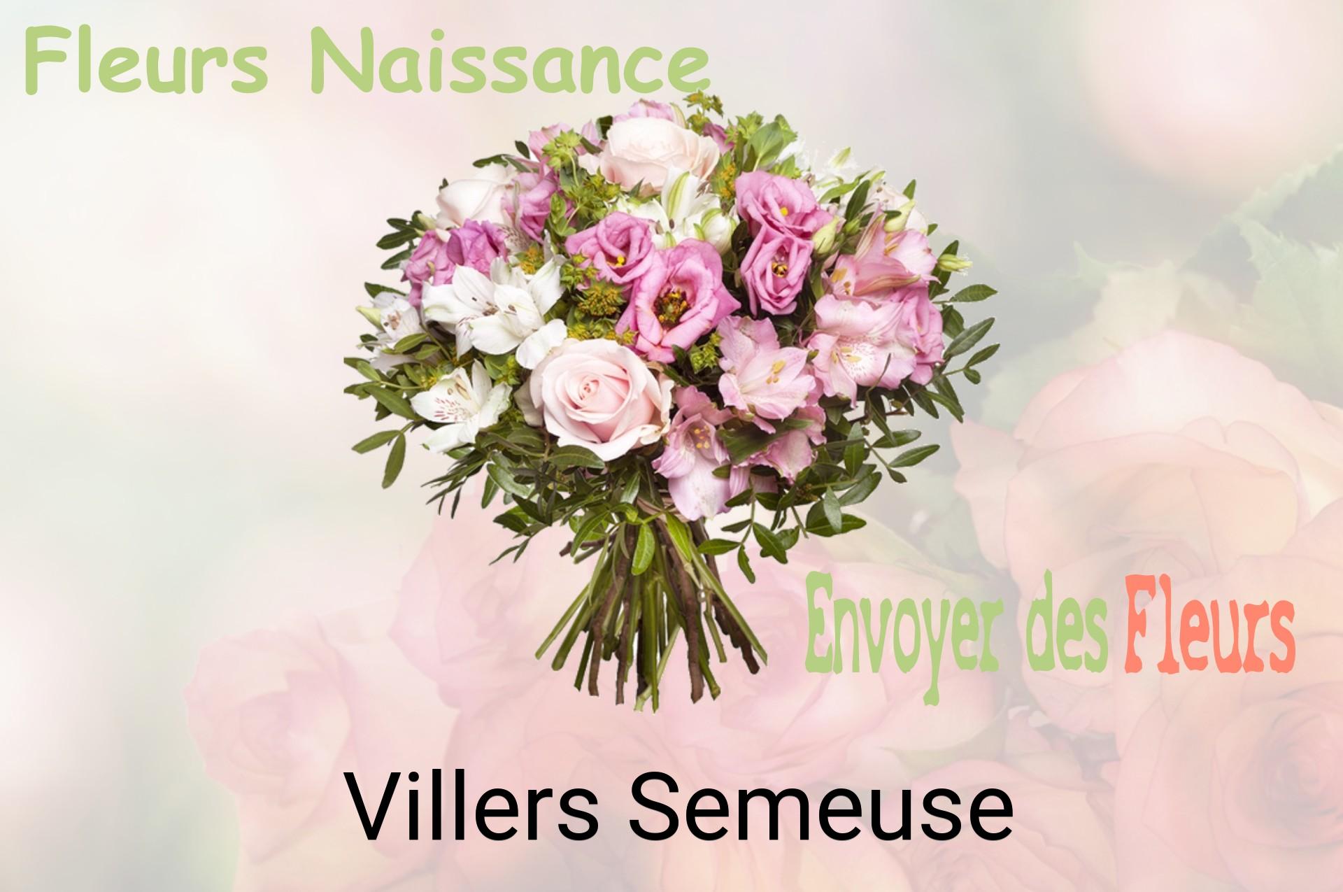 Bouquet de fleurs de naissance livré à Villers-Semeuse